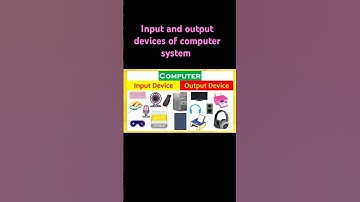 Input and output devices of computer:computer applications/awareness #shorts #ytshorts #computer