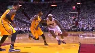 LeBron James 36 points vs Indiana (Full Highlights) (2013 NBA Playoffs GM2) ᴴᴰ