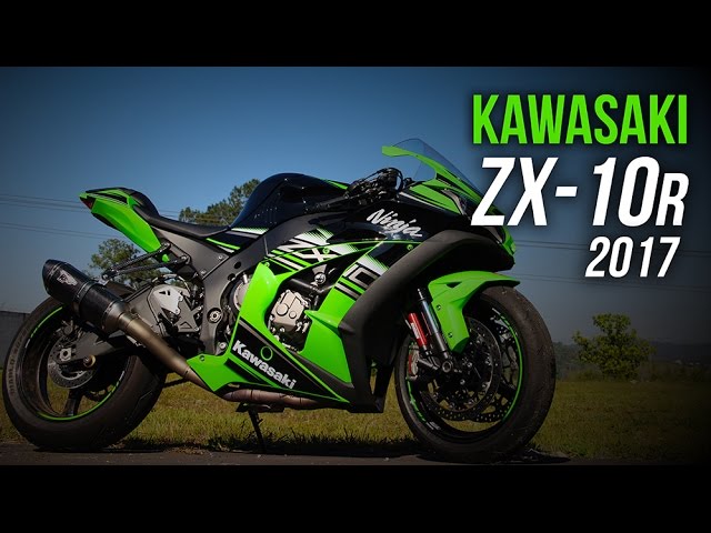 Kawasaki ZX-10r 2017 roaring loudly on the JESKAP dynamometer