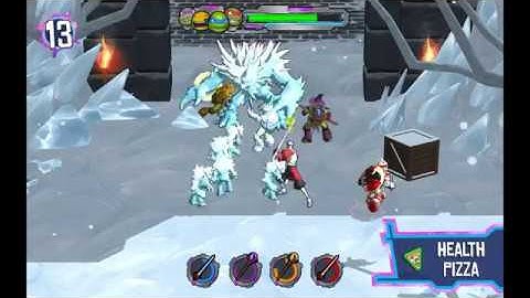 TMNT Portal Power PC Walkthrough - Gameplay Part 4 - Frost World 6-9