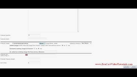 How to Add Products to Zen Cart
