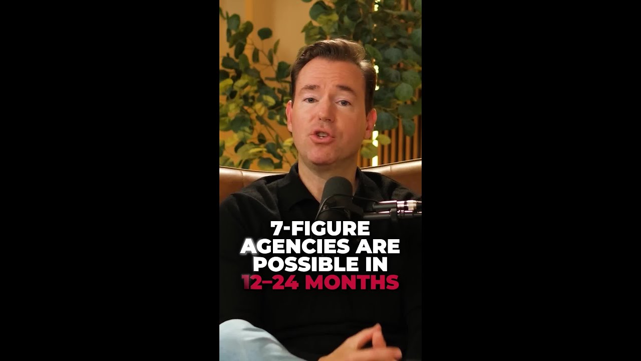 A digital agency can reach seven figures in 12–24 months