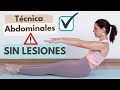 Cómo hacer abdominales sin lesionarte - Aprende a activar el músculo transverso