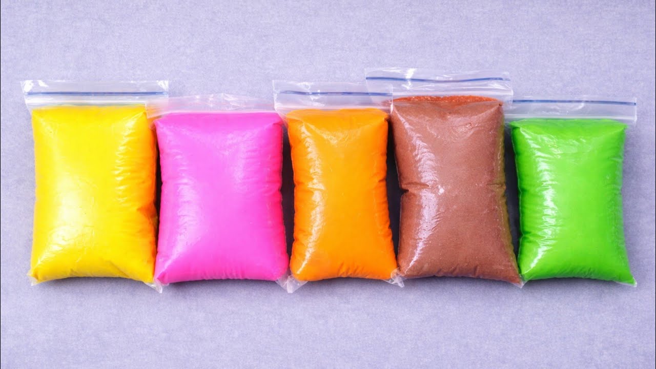 Satisfying ASMR sound From small to large super clay unboxing|4.08minutes satisfying unboxing #clay