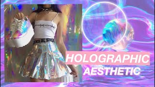 Holographic Lookbook Legendado Youvimi Review Try On Haul