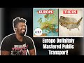 AMERICAN REACTS TO Why Europe Is Insanely Well Designed