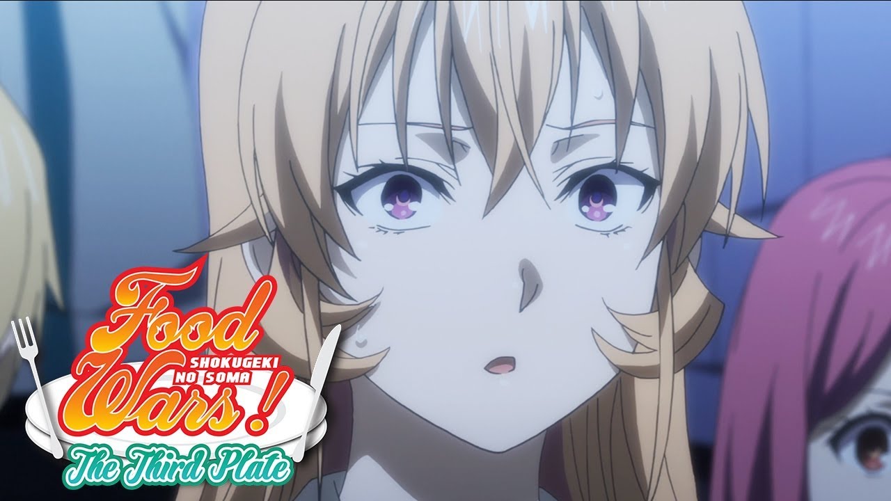 Food Wars! Shokugeki no Soma Season 3 Erina and Azami Finds Out