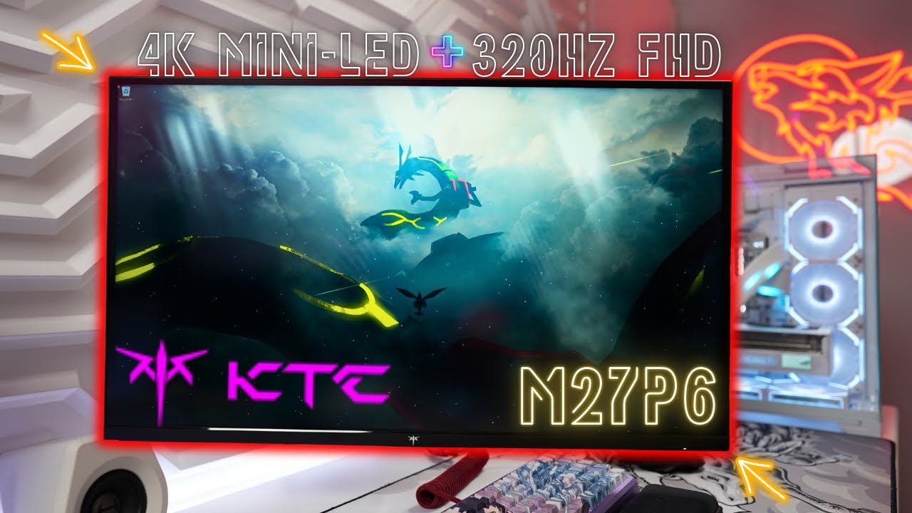 KTC M27P6 4к 1080р最大320 Hzのデュアルモード KTC M27P6 4к 1080р最大320 Hzのデュアルモード（KTC M27P6 4к
