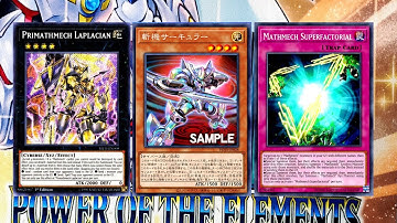 1st Place Mathmech Deck Profile Post Power of the Elements 2022 Mathmech Combo Yugioh