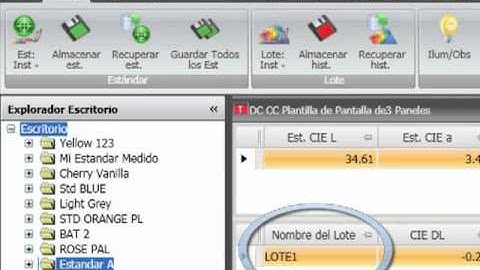 Datacolor Tools v2.0 Tutoriales: Medir Muestras