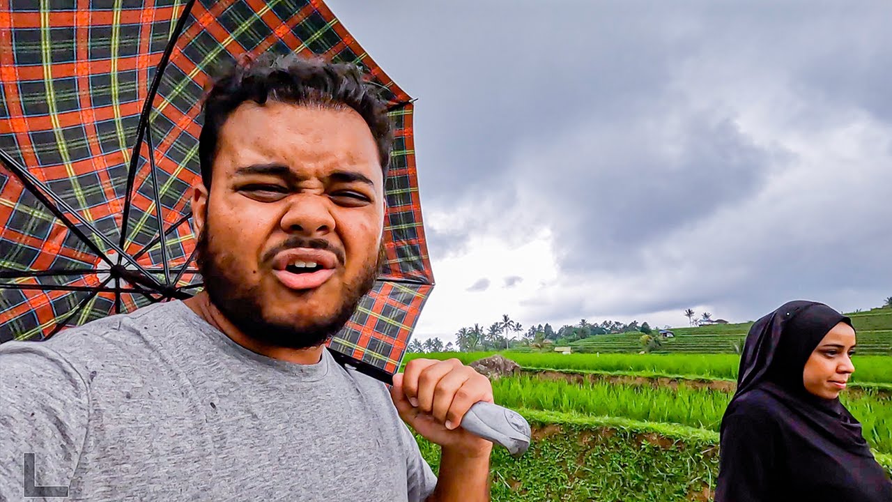 the world famous rice terrace in Munduk, bali.