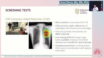 Recent Developments in TB Testing and Screening Technologies - Grant Theron BSc, MSc, PhD