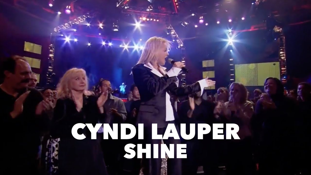 cyndi lauper shine tour