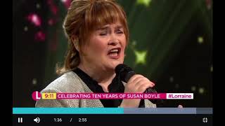 Susan Boyle sings &quot;Stand by Me&quot; on The Lorraine Show, June 2019