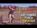 HOW I TURNED MY SLICE INTO A FADE : EASY BREAKDOWN AND TIPS!