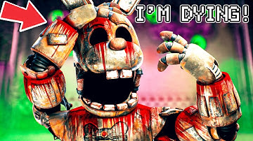 What happens if the Prototype Springlock Suit FAILS?! (NEW FNAF Secret of the Mimic end)