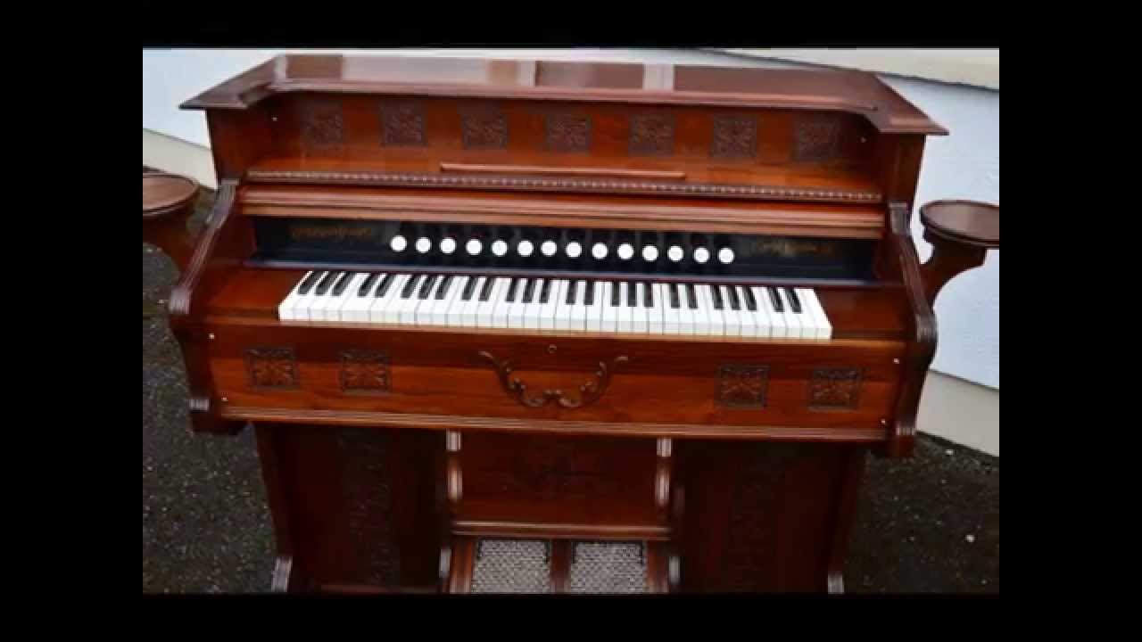 Bell Reed Organ Before and After YouTube