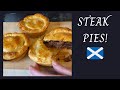 Scottish Steak pies | Easy meat pie recipe :)