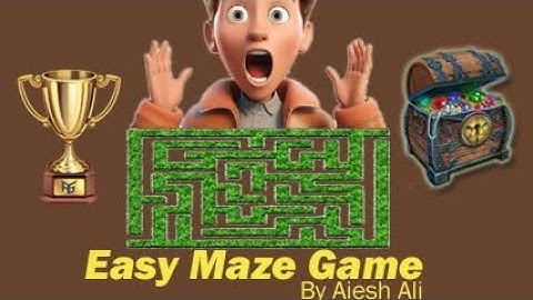 easiest way to make maze game in scratch 👌 very easy part 1 so easy 4 - 20 years children