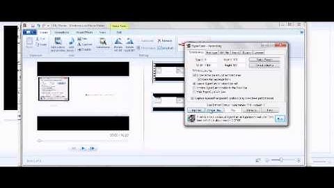 How to put pivot into Windows Movie Maker