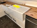 How to Install a Farmhouse Sink