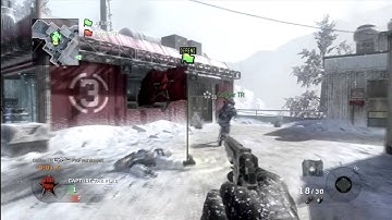 Call of Duty Black Ops Summit CTF flag cap