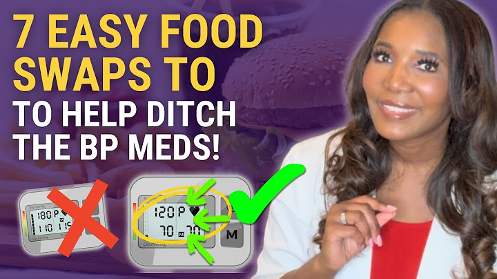 Top 7 High Blood Pressure Diet Swaps To Lower Blood Pressure FAST!