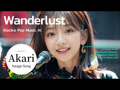 K-POP・アジア Ika Lestari AI AKARI-chan Image Song Vol.6) Wanderlust --- Electro Pop