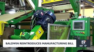 WKBT: Sen. Baldwin Introduces Bipartisan Legislation to Advance Made in America Manufacturing Policy