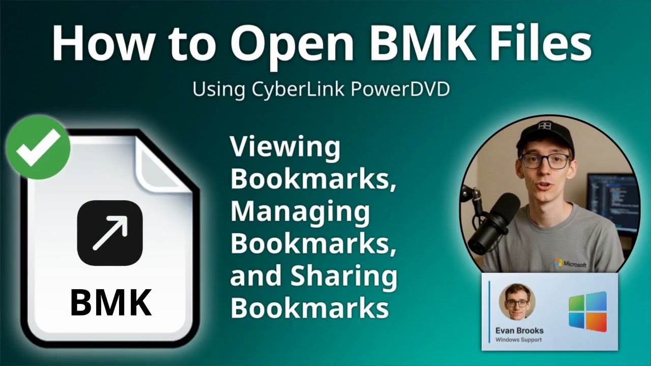 How to Open BMK Files (CyberLink PowerDVD) - YouTube