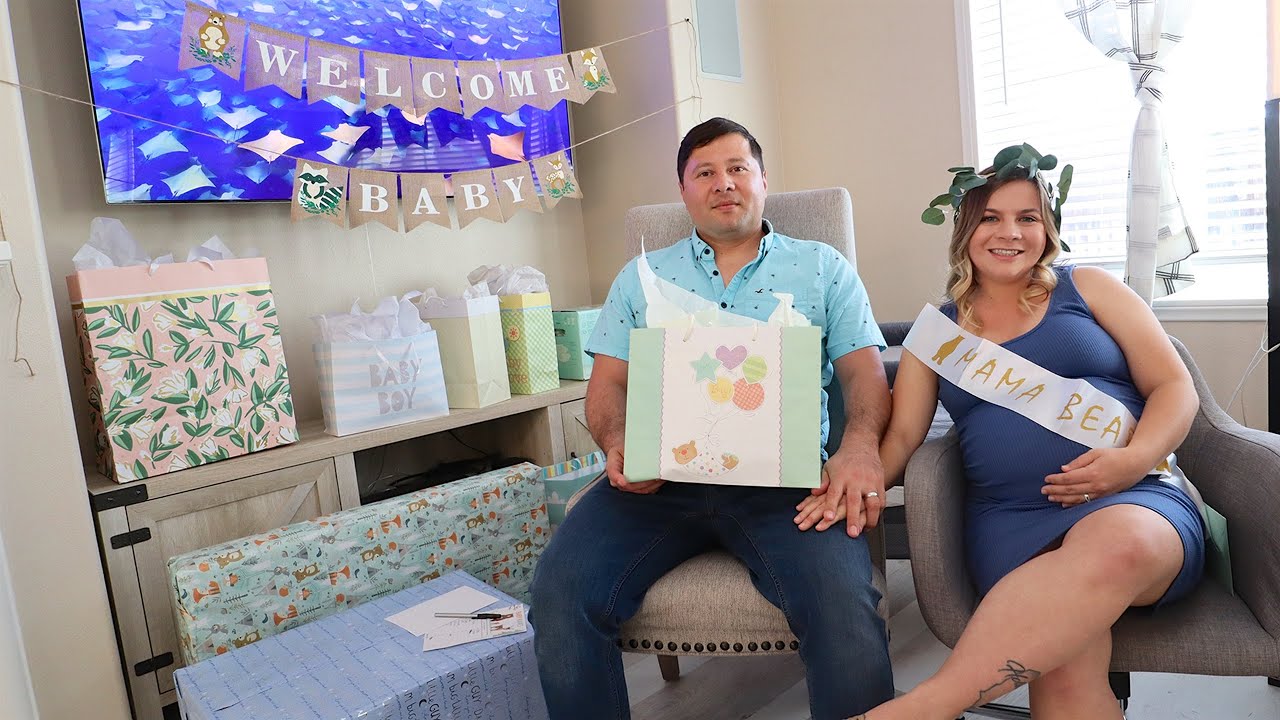 Our Baby Shower!! - YouTube