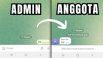Cara Membuat Grup Telegram Hanya Admin Yang Bisa Chat