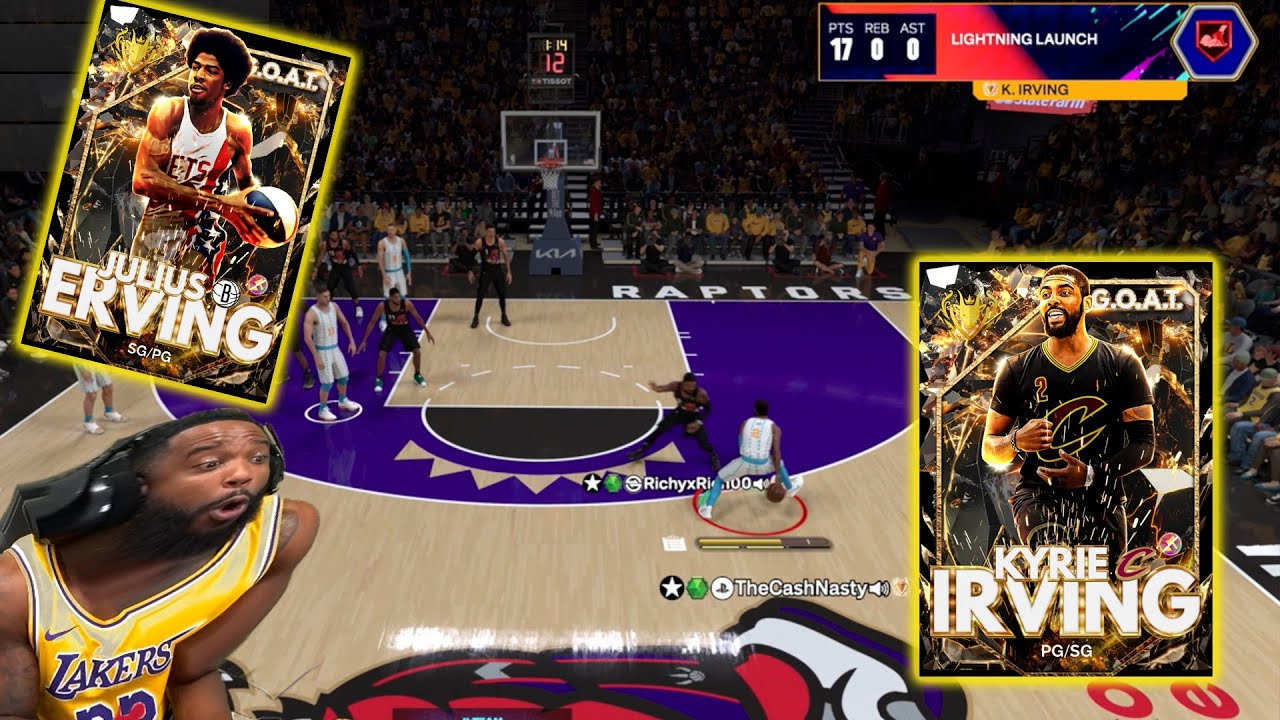 UNC Bent Space Time CONTINUUM After Getting GOAT Kyrie irving & Julius Erving! CLUTCH GAME! NBA 2K25