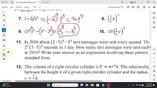 Lesson 8.2 - Practice worksheet