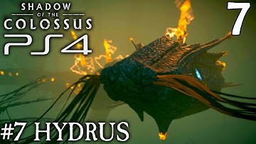 Shadow Of The Colossus PS4 Walkthrough Part 7 - Colossus #7 Hydrus