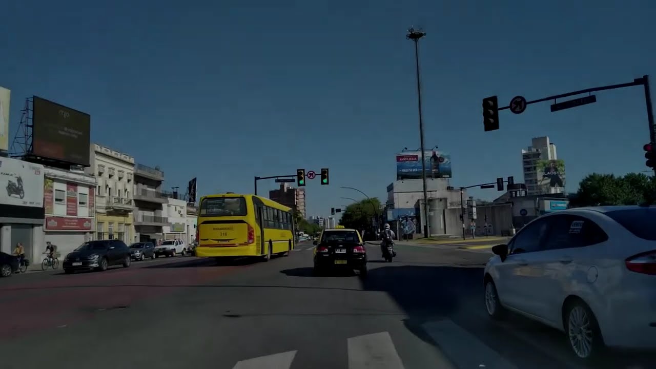 Rosario a San Lorenzo - Gran Rosario - Cordón Industrial - Vista Auto, Driving