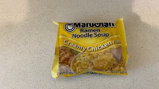 Ramen Noodles Creamy Chicken Review