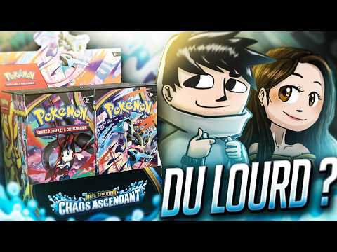 POKEMON | DÉCOUVERTE ME04 CHAOS ASCENDANT 💦 OPENING TCG