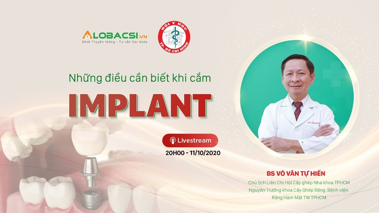 Outline Video LIVE: Những điều cần biết khi cắm implant