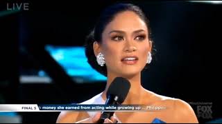 Pia Wurtzbach - Top 5 Question and Answer