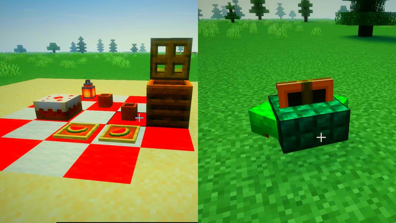 Minecraft: 25 Mini Build Hacks #2 - YouTube