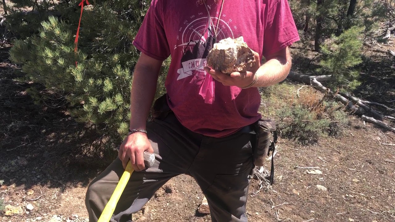 Juniper Drill Target - High Grade Float Sample. Gold Springs Project on the Nevada Utah Border