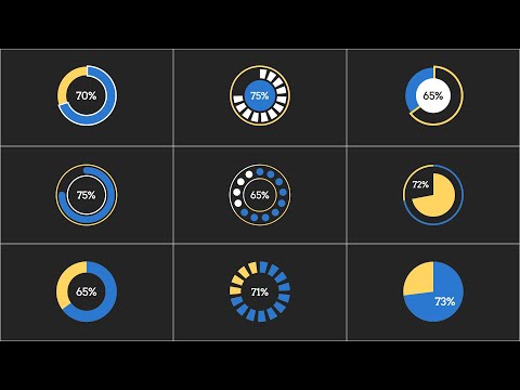 Simple Pie Infographics | After Effects Template