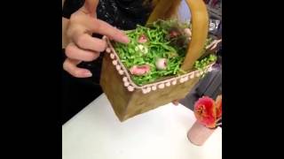 Felicia's Scrapbooks Easter basket explosion box