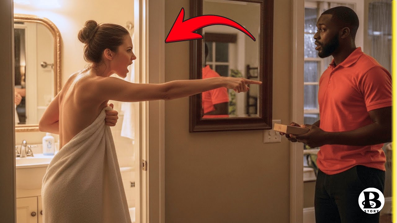 “Billionaire CEO Wore Nothing at the Hotel — Until a Black Single Dad Walked In and Left Her Frozen”