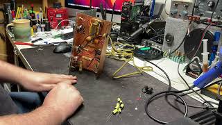 Full length bench session with the EICO Model 324 recap, and testing￼