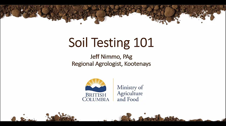 Soil Testing 101 with the Ministry of Agriculture