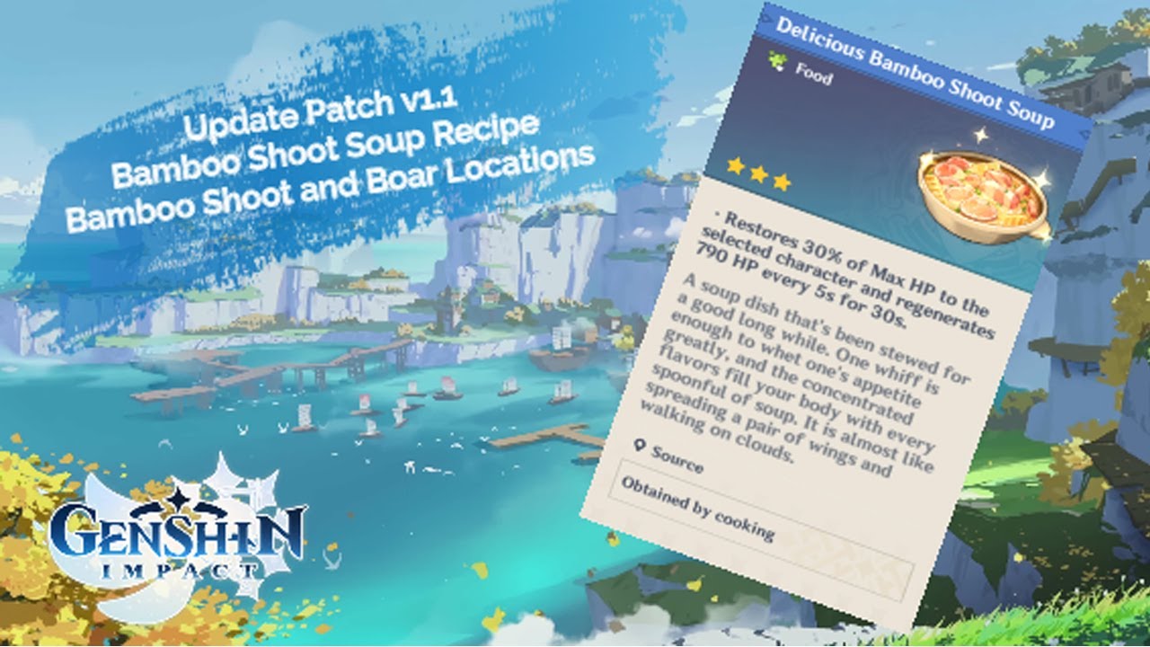 Featured image of post Simple Way to Bamboo Soup Genshin