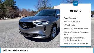 2022 Acura MDX available in Atlanta Buford GA NL044097