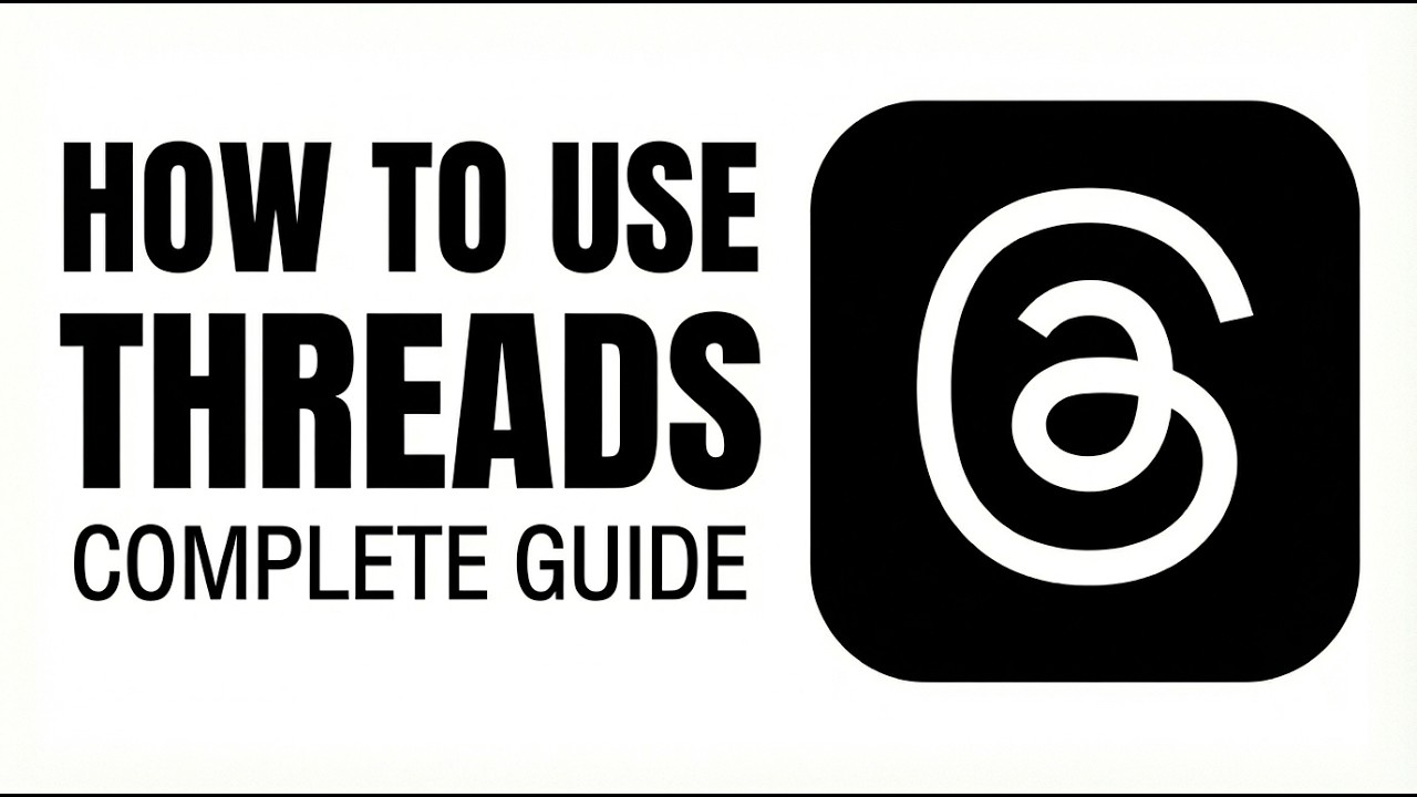 How To Use Threads - Complete Beginner's Guide - YouTube